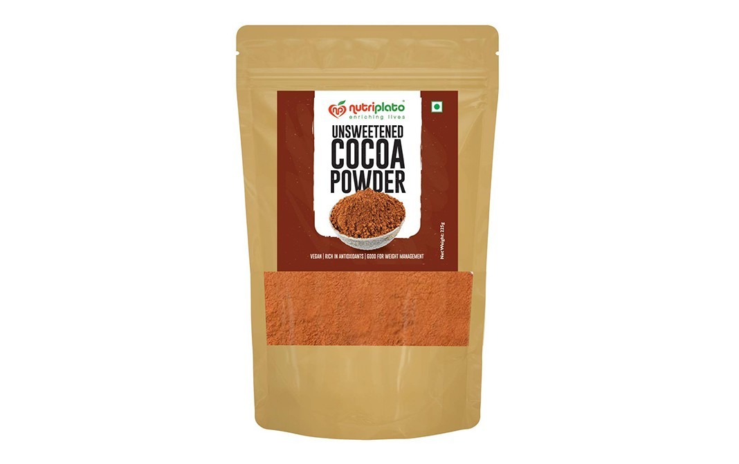 Nutriplato Unsweetened Cocoa Powder    Pack  225 grams